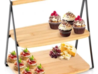 Vilde 139764 - Stalak za serviranje na 2 nivoa 28x20x27,5cm