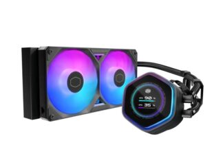 COOLER MASTER MasterLiquid ML 240 Atmos II LCD ARGB vodeno hlađenje crno (MLX-D24M-A25SZ-L1)