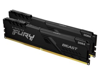 KINGSTON DIMM DDR4 64GB (2x32GB kit) 3200MT/s KF432C16BBK2/64 Fury Beast Black