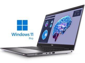 DELL Precision M7680 16 inch FHD+ 500nits i9-13950HX 32GB 1TB SSD RTX 3050 12GB Backlit FP SC Win11Pro 3yr ProSupport laptop