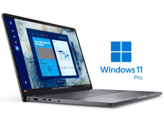 DELL Pro 16 16 inch FHD+ 300nits Core 5 120U 8GB 512GB SSD Backlit FP Win11Pro 3yr ProSupport