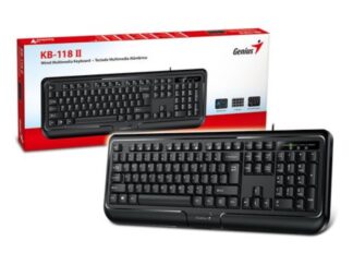 GENIUS KB-118 II USB US crna tastatura