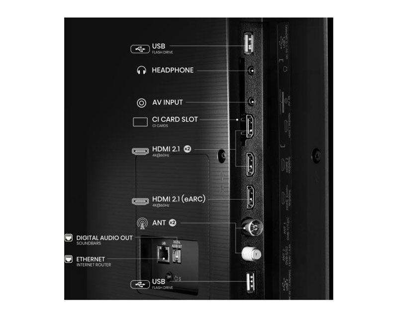 HISENSE 85 inča 85E7Q QLED 4K UHD Smart TV - Image 4