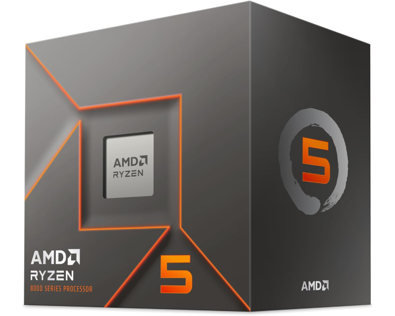 AMD Ryzen 5 8400F 6 cores do 4.7 GHz Box (100-100001591BOX) procesor