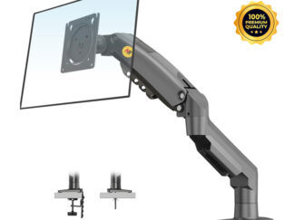 NORTH BAYOU F80 stoni nosač za monitor mat crni 17-30 inča