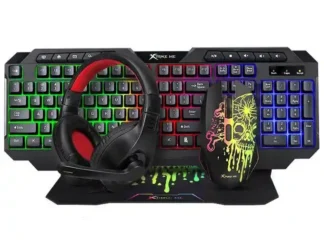 Tastatura + miš + podloga + slušalice Xtrike CMX415 USB 4u1