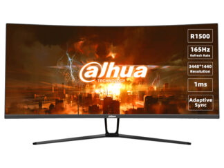 DAHUA 34 inča LM34-E330C UWQHD 3440x1440 VA 165 Hz zakrivljeni gaming monitor