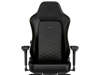 NOBLECHAIRS HERO Gaming stolica crno-zlatna