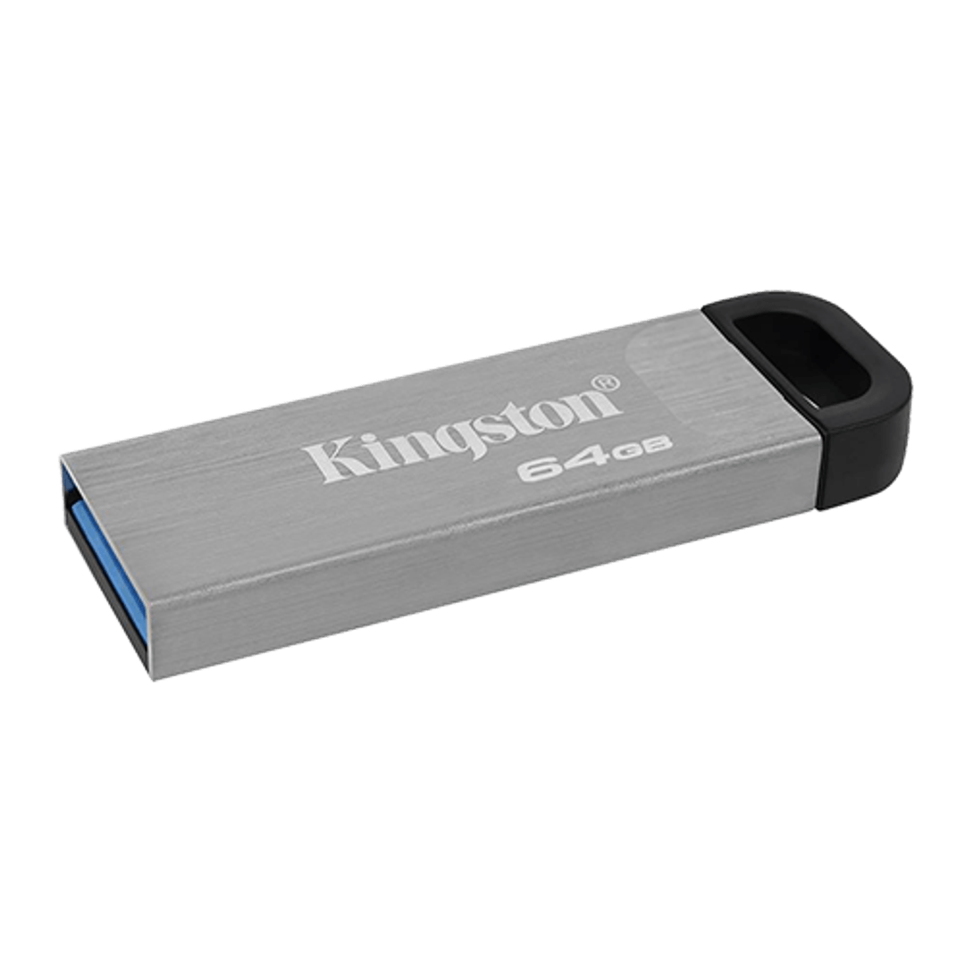 KINGSTON 64GB DataTraveler Kyson USB 3.2 flash DTKN/64GB sivi