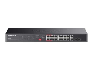 MERCUSYS MS120GP(UN) 20-Port Gigabit Rackmount Switch with 16-Port PoE+