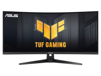 ASUS 34 inča TUF VG34VQ3B UWQHD 3440x1440 VA 180 Hz zakrivljeni gaming monitor