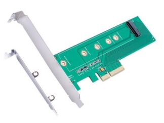 E-GREEN PCI Express M.2 (NGFF/SSD) na PCI Express SATA 4 x 3.0 Adapter