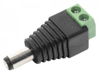 CERBERUS Konektor DC(M) 12V Terminal sraf (pak 10kom)