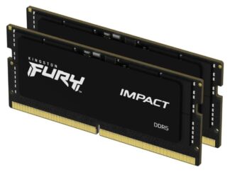 KINGSTON SODIMM DDR5 32GB (2x16GB kit) 6000MT/s KF560S38IBK2-32 FURY Impact Black XMP