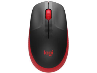 LOGITECH M190 Full-Size Wireless crveni miš