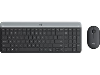 LOGITECH MK470 Wireless Desktop YU Graphite tastatura + miš