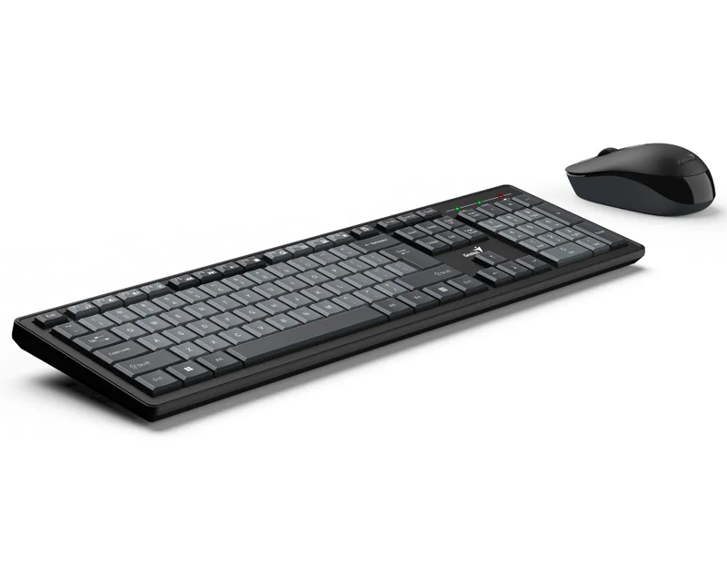 GENIUS Smart KM-8200 Wireless USB US crna tastatura + miš - Image 4