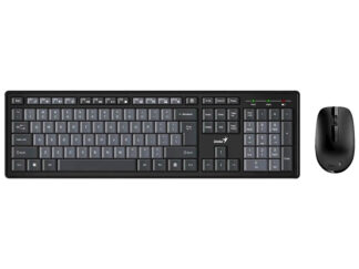 GENIUS Smart KM-8200 Wireless USB US crna tastatura + miš