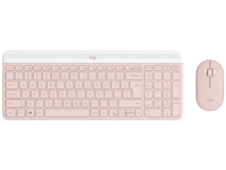 LOGITECH MK470 Wireless Desktop US Roze tastatura + miš