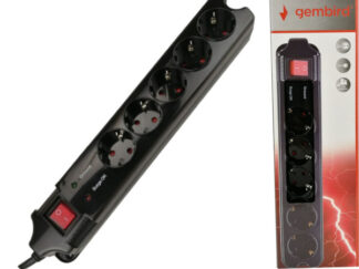 SPG5-C-6 (3G1.5) Gembird produžni kabl sa zaštitom 5 utičnica