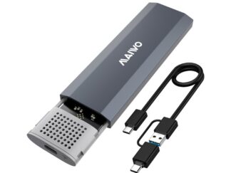 MAIWO USB 3.2 Tip-C Kućište za M.2 PCIe NVMe SSD, aluminium, bez alata, K1689P