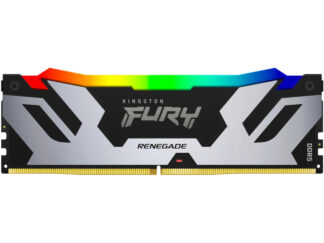 KINGSTON DIMM DDR5 16GB 8000MT/s KF580C38RSA-16 FURY Renegade Silver RGB XMP