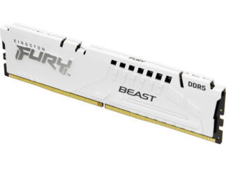 KINGSTON DIMM DDR5 16GB 5600MT/s KF556C36BWE-16 Fury Beast White Expo