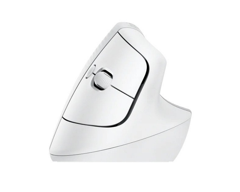 LOGITECH Lift Vertical Ergonomic Wireless miš beli - Image 2
