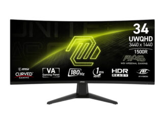 MSI 34 inča 346CQ MAG UWQHD 3440x1440 VA 180 Hz zakrivljeni gaming monitor