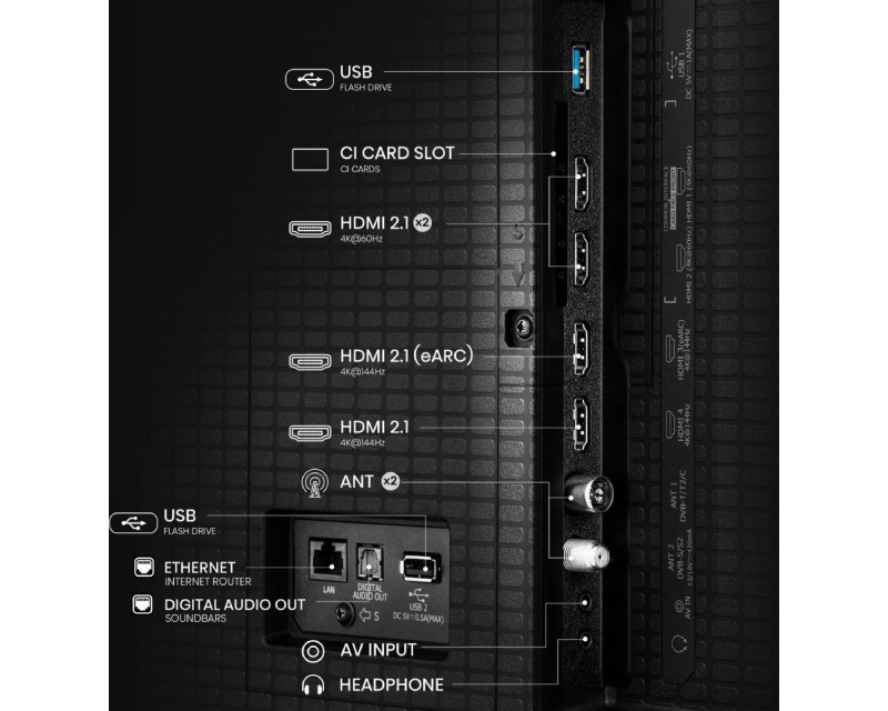 HISENSE 55 inča 55U7Q ULED Mini-LED 4K UHD Smart TV - Image 6