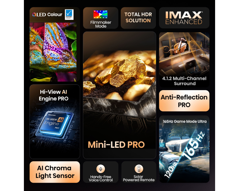 HISENSE 100 inča 100U8Q ULED Mini-LED 4K UHD Smart TV - Image 4