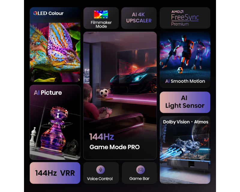 HISENSE 55 inča 55E7Q PRO QLED 4K UHD Smart TV - Image 5