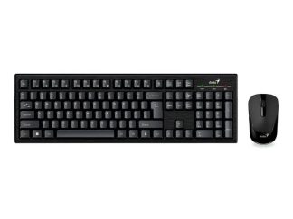 GENIUS Smart KM-8101 Wireless USB YU crna tastatura + miš