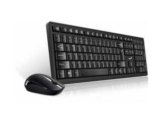 GENIUS Smart KM-8200 Wireless USB YU crna tastatura + miš
