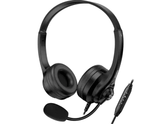 Slušalice sa mikrofonom Genius HS-235U USB-A crne