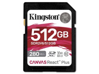 KINGSTON Memorijska kartica SDR2V6/512GB 512GB SDXC UHS-II 280R/150W U3 V60