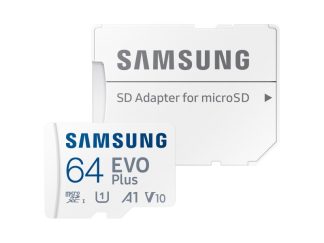 SAMSUNG Memorijska kartica EVO PLUS MicroSD Card 64GB + Adapter MB-MC64SA