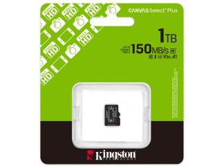 KINGSTON Memorijska kartica U1 V10 SDXC 1TB Canvas Select Plus G3 150R A1 SDCS3/1TBSP