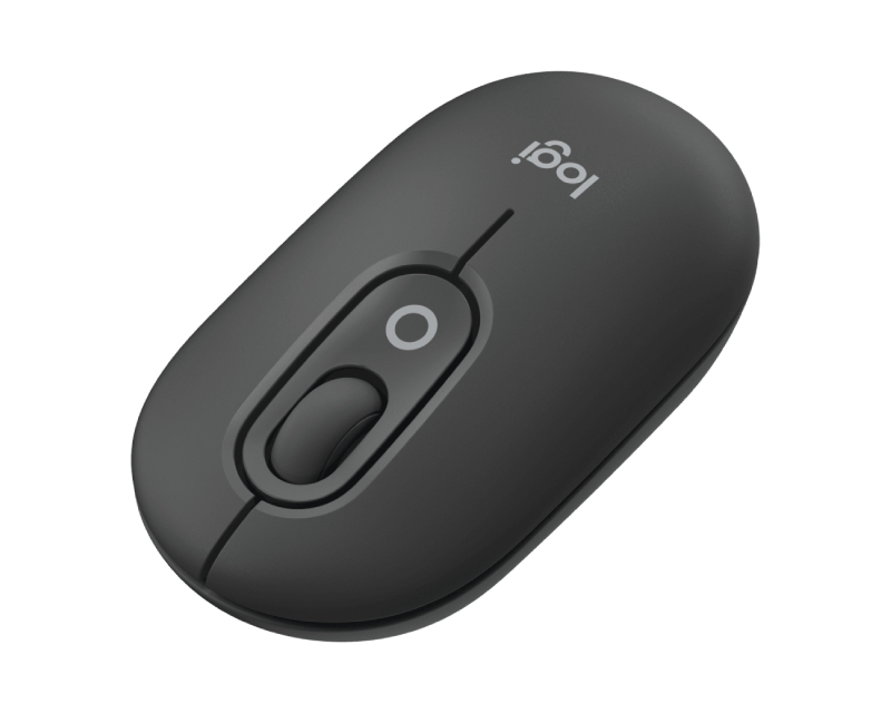 LOGITECH Pop Mouse with Emoji, graphite miš - Image 3