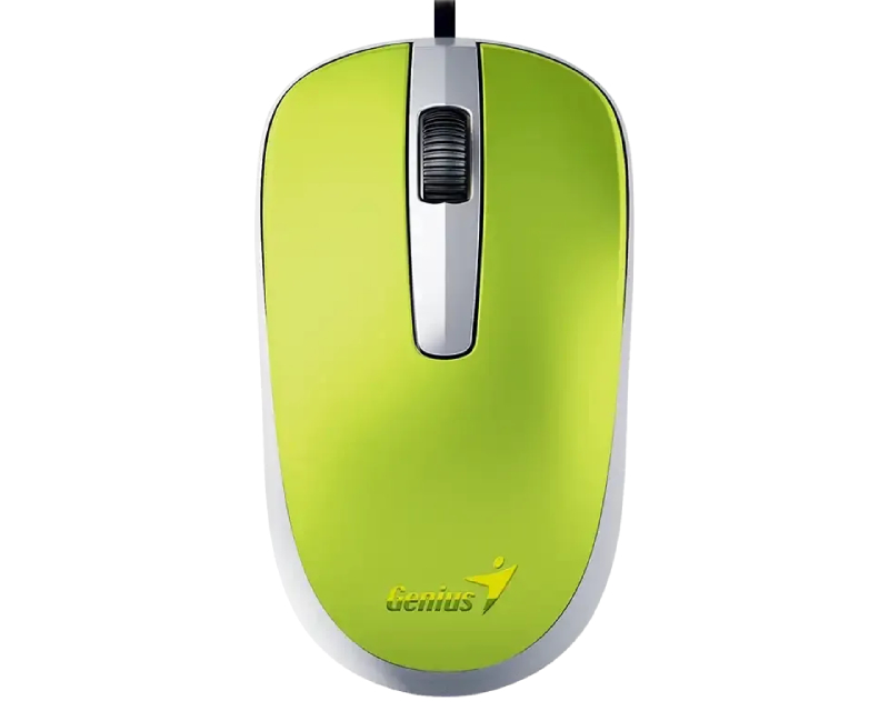 GENIUS DX-120 USB Optical zeleni miš - Image 2