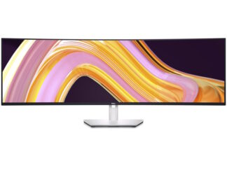 DELL 49 inch U4924DW QHD UltraSharp USB-C zakrivljeni IPS monitor