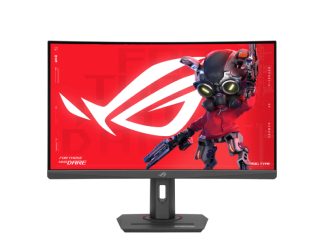 ASUS 27 inča ROG Strix XG27WCS QHD 2560 x 1440 Fast VA 180 Hz USB Type-C Gaming zakrivljeni monitor crni