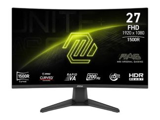 MSI 27 inča MAG 276CF E20 FHD 1920x1080 200Hz FreeSync Premium zakrivljeni gaming monitor
