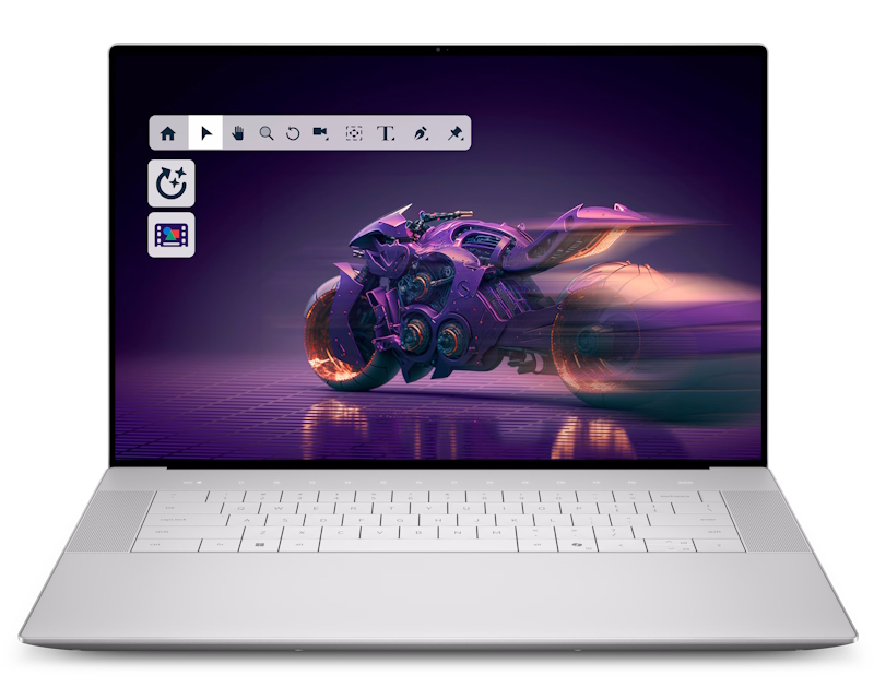 DELL 16 Premium DA16250 16.3 inch 4K OLED 120Hz Touch 400nits Core Ultra 9 285H 32GB 1TB SSD RTX 5060 8GB Backlit FP Win11Pro 3yr NBD - Image 3