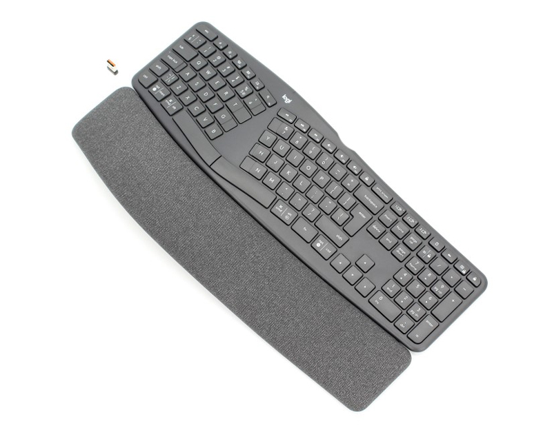 LOGITECH K860 Ergo Wireless Split US tastatura - Image 3