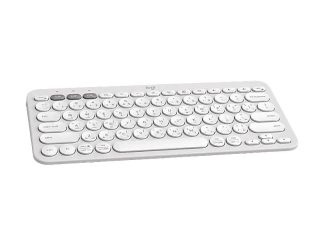 LOGITECH K380s Bluetooth Pebble Keys 2 US bela tastatura