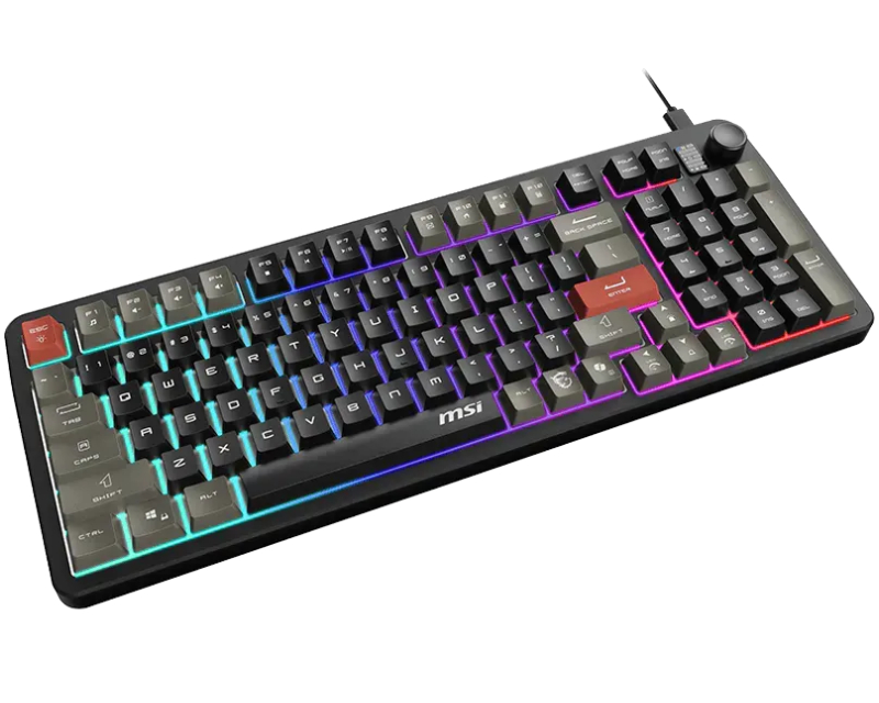 MSI FORGE GK110 US RGB crna tastatura - Image 2