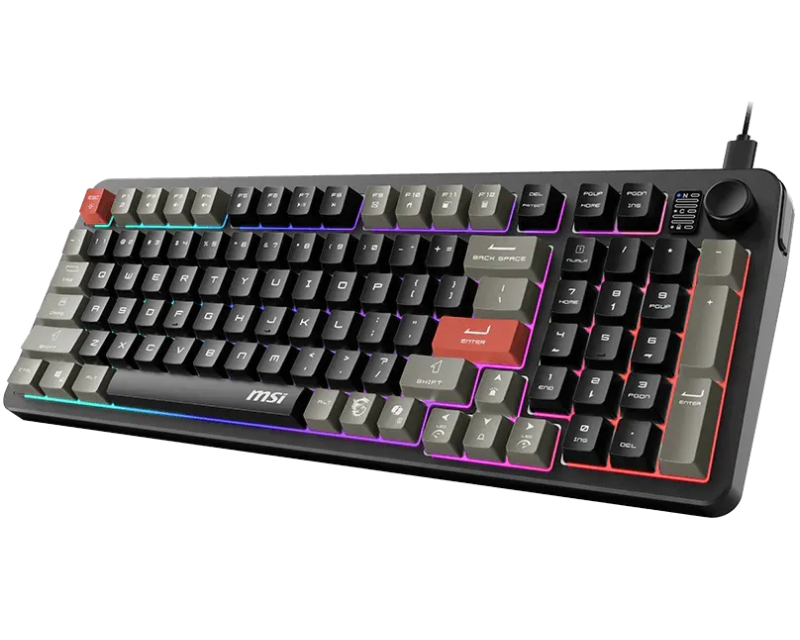 MSI FORGE GK110 US RGB crna tastatura - Image 3