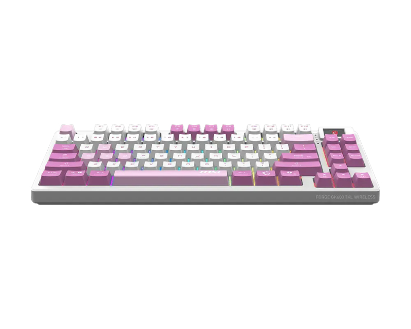 MSI FORGE GK600 TKL W VIOLET US wireless tastatura - Image 3