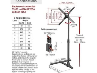 BARKAN FS310T LCD TV podni nosač od 13 do 65 inča